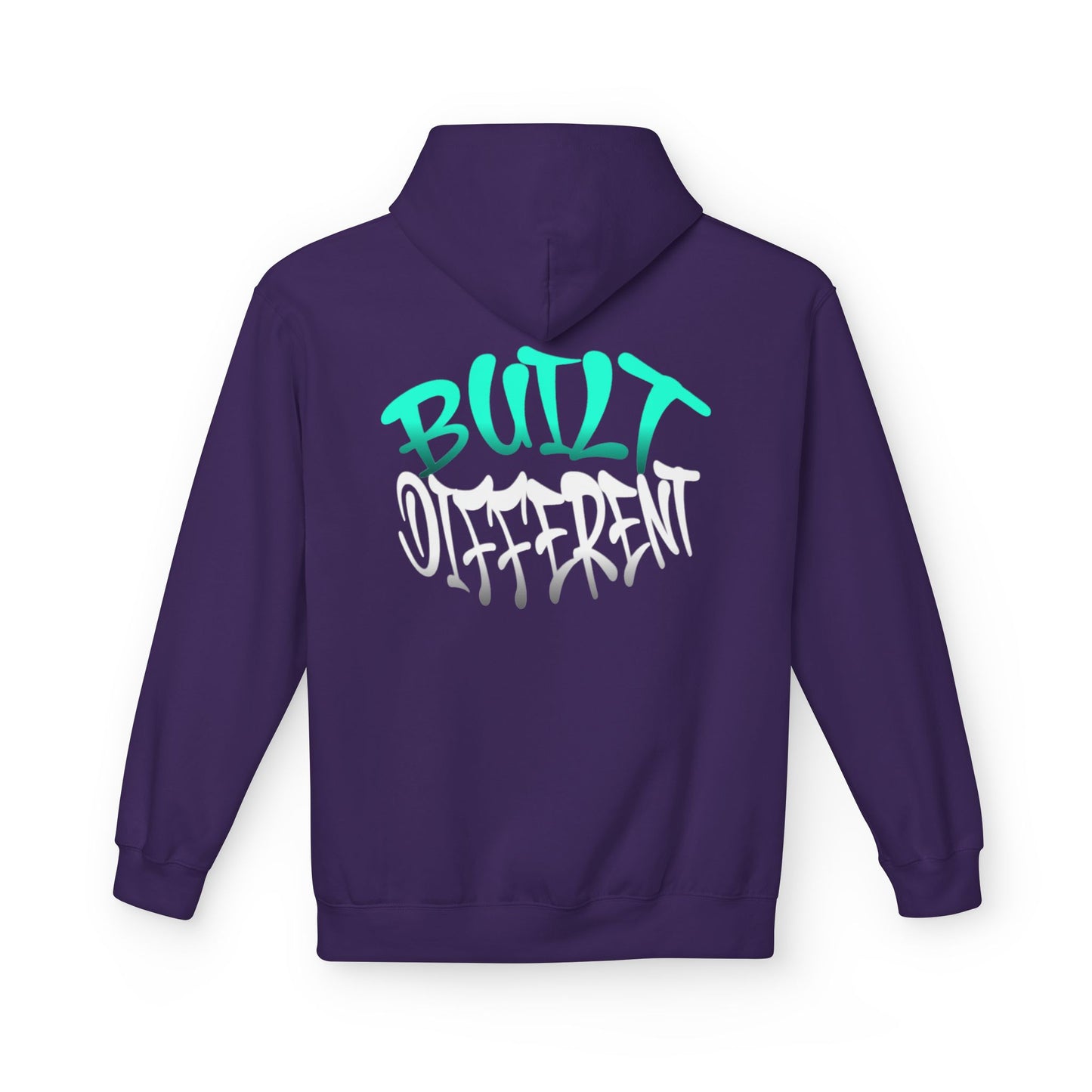 Built Different Hoodie - Unisex Midweight Softstyle Fleece Hoodie, Casual Wear, Gift for Him, Gift for Her, Streetwear, Everyday Comfort