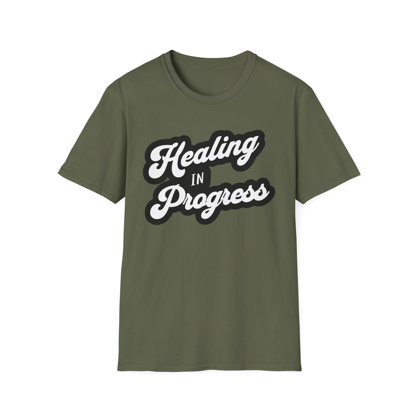 Healing in Progress T-Shirt, Inspirational Tee