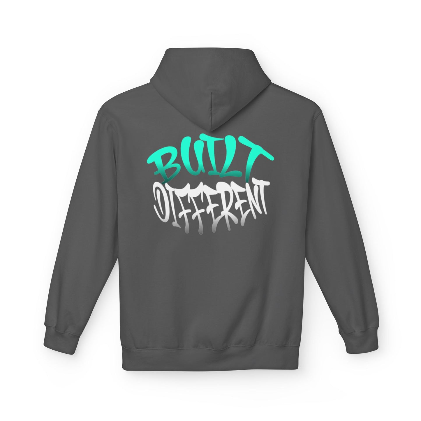 Built Different Hoodie - Unisex Midweight Softstyle Fleece Hoodie, Casual Wear, Gift for Him, Gift for Her, Streetwear, Everyday Comfort