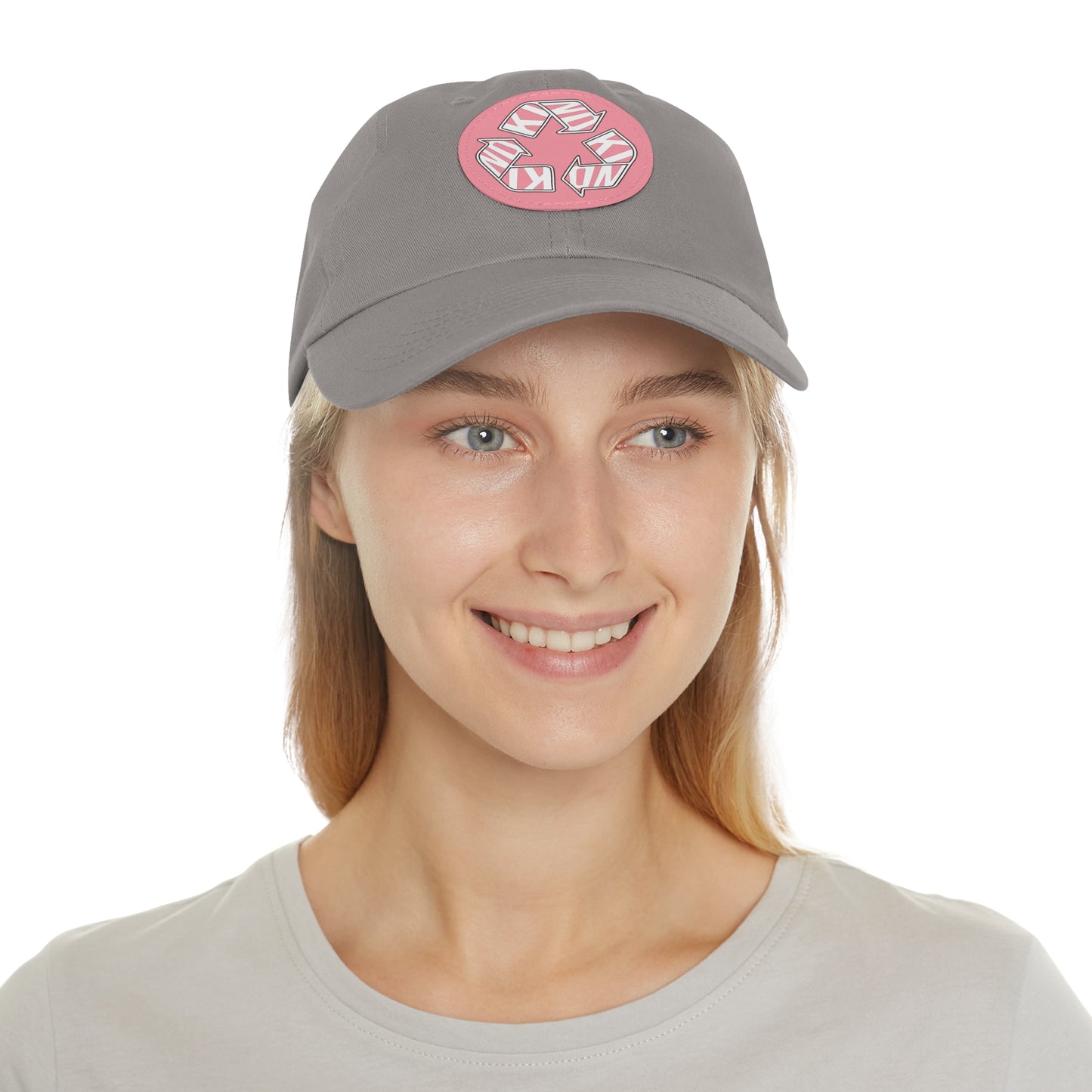 KIND Dad Hat with Leather Patch, Motivational Baseball Cap, Stylish Sun Hat