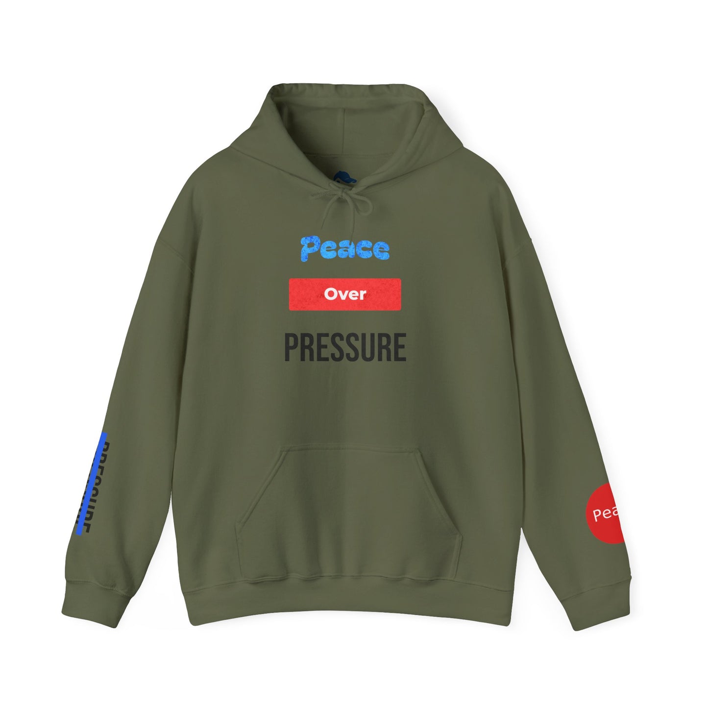 Peace Over Pressure Unisex Heavy Blend Hooded Sweatshirt