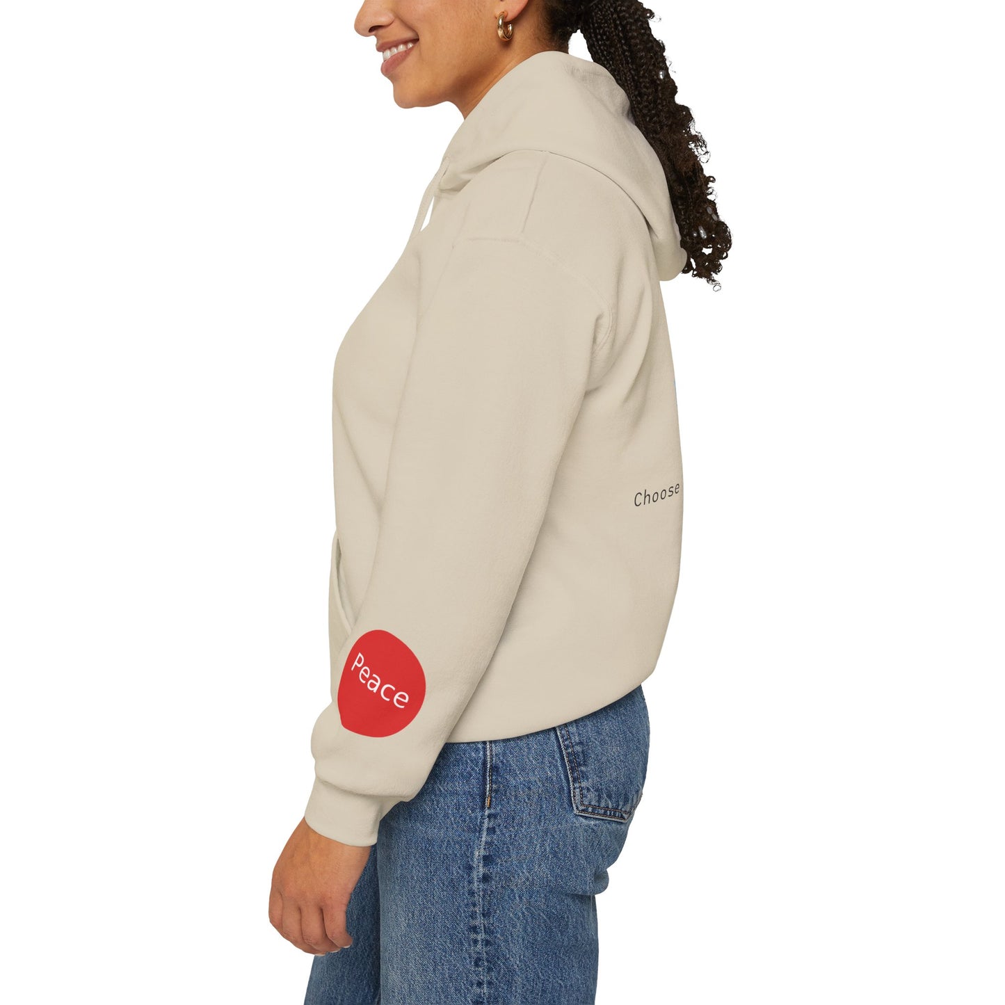 Peace Over Pressure Unisex Heavy Blend Hooded Sweatshirt