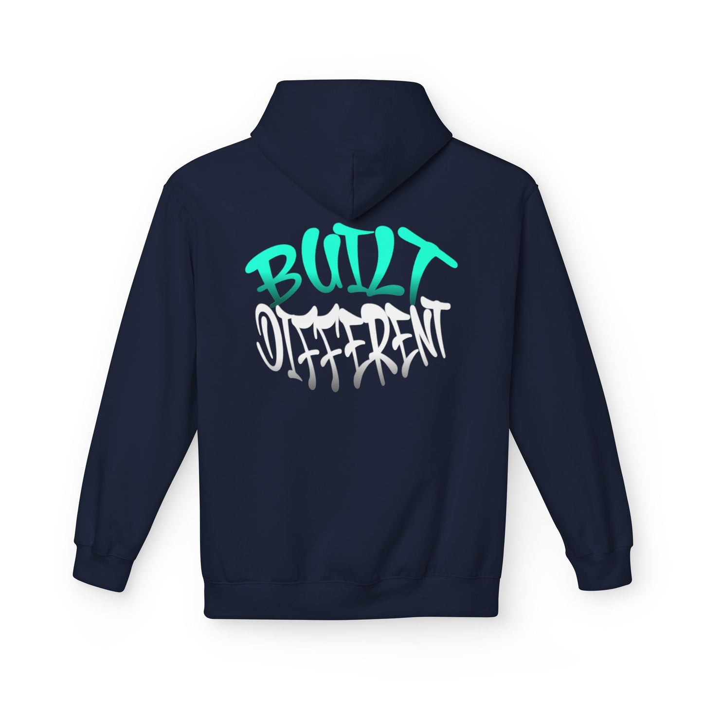 Built Different Hoodie - Unisex Midweight Softstyle Fleece Hoodie, Casual Wear, Gift for Him, Gift for Her, Streetwear, Everyday Comfort