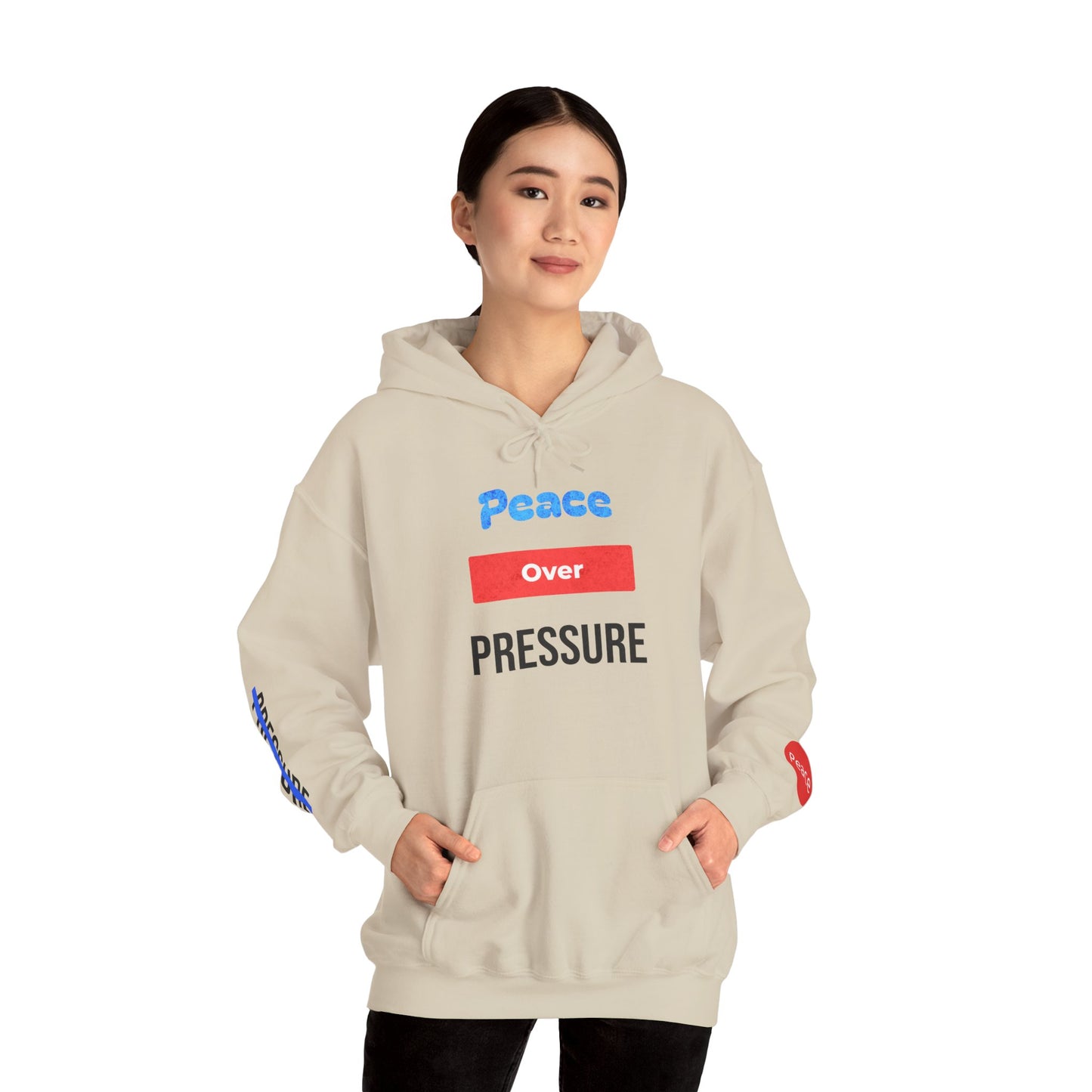 Peace Over Pressure Unisex Heavy Blend Hooded Sweatshirt