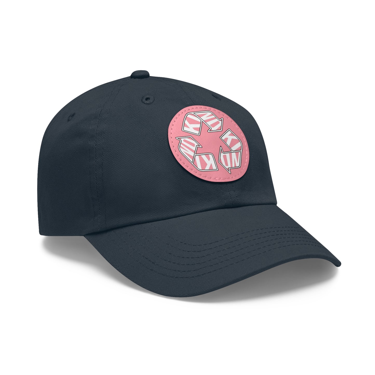 KIND Dad Hat with Leather Patch, Motivational Baseball Cap, Stylish Sun Hat
