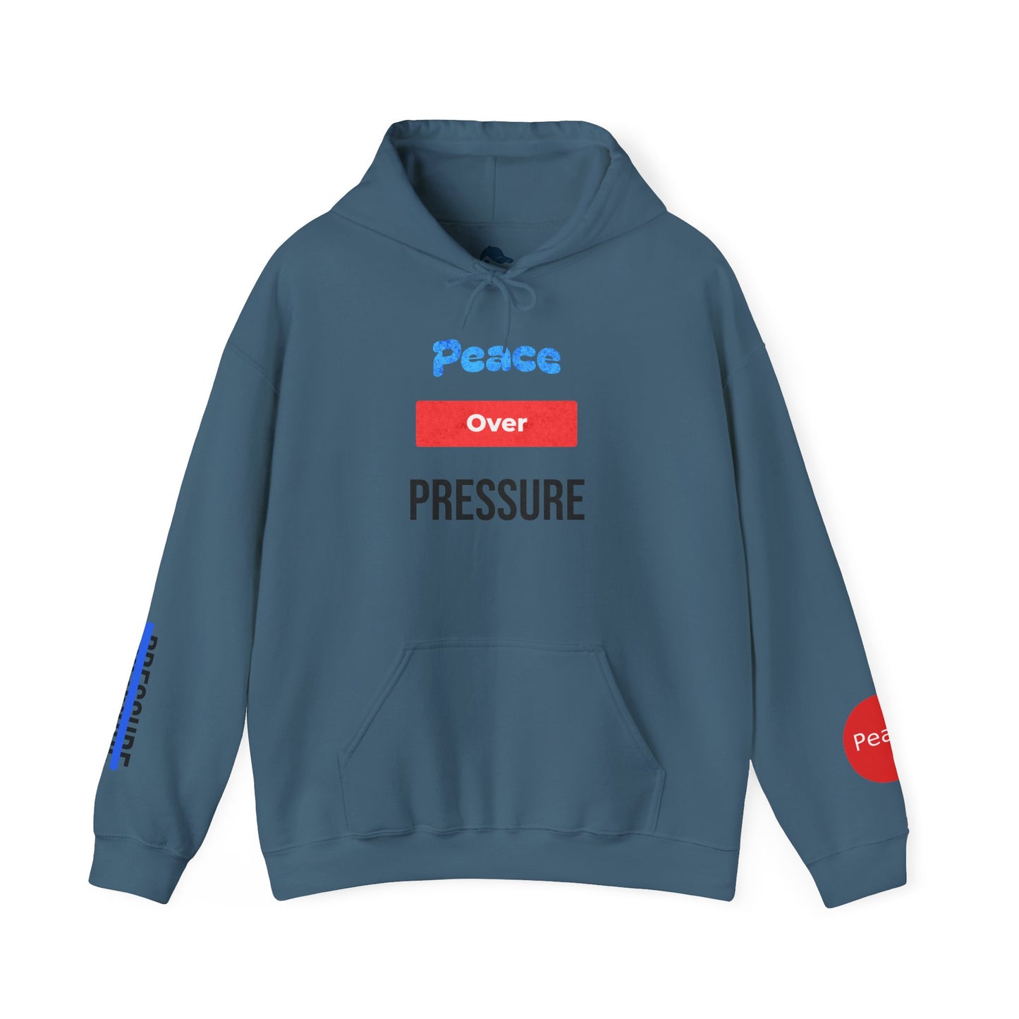 Peace Over Pressure Unisex Heavy Blend Hooded Sweatshirt