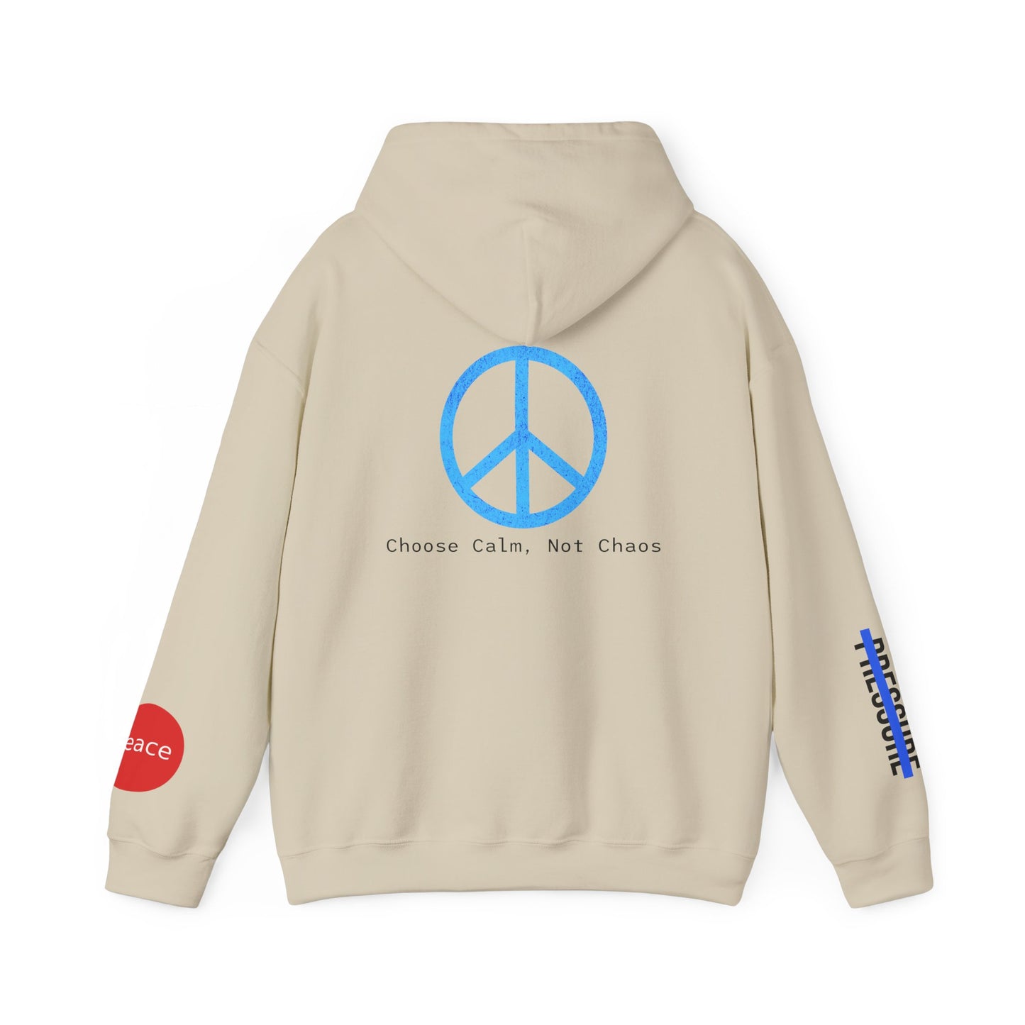 Peace Over Pressure Unisex Heavy Blend Hooded Sweatshirt