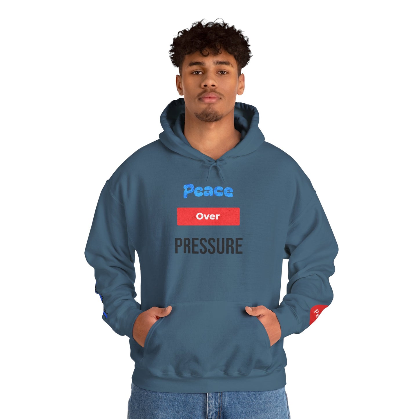 Peace Over Pressure Unisex Heavy Blend Hooded Sweatshirt