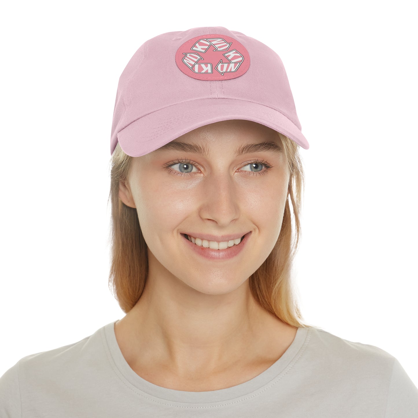 KIND Dad Hat with Leather Patch, Motivational Baseball Cap, Stylish Sun Hat