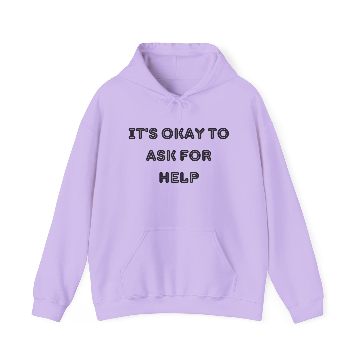 It's okay to ask for help Unisex Heavy Blend Hooded
