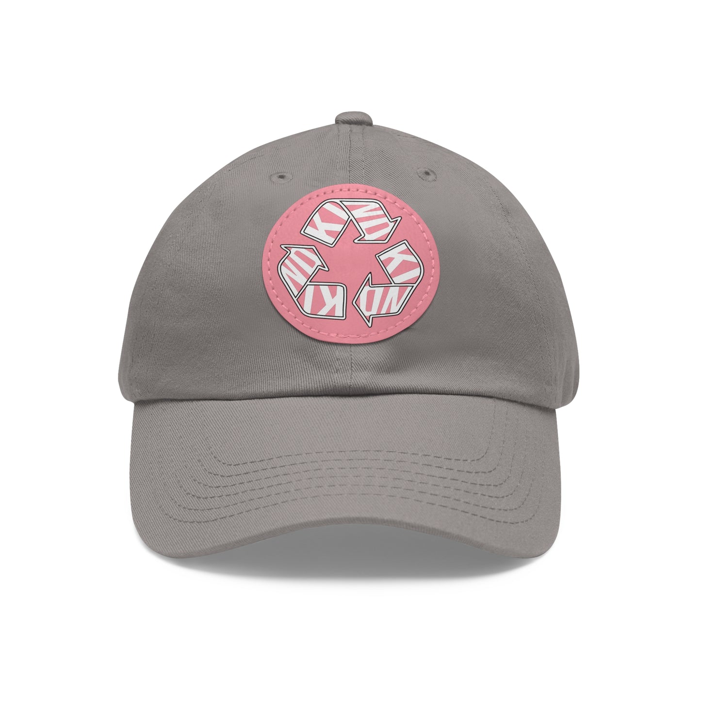 KIND Dad Hat with Leather Patch, Motivational Baseball Cap, Stylish Sun Hat