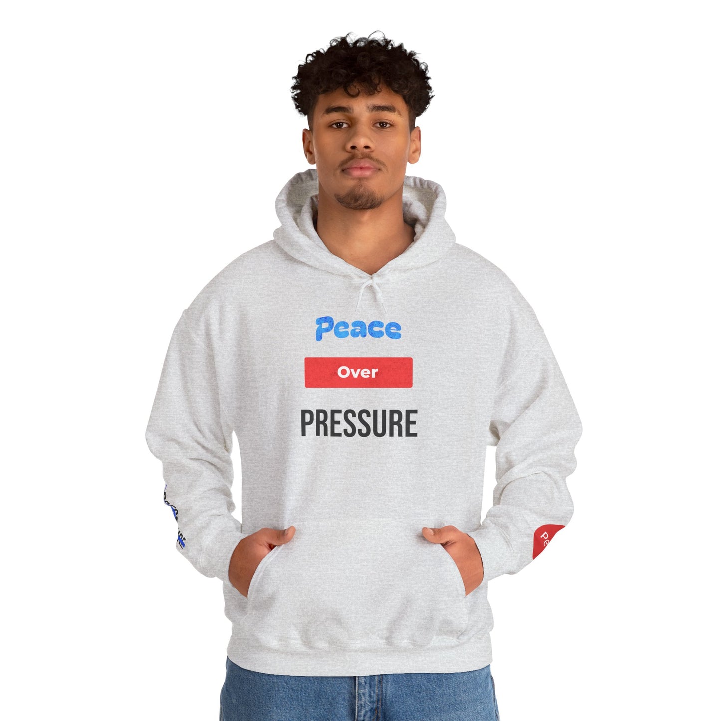 Peace Over Pressure Unisex Heavy Blend Hooded Sweatshirt