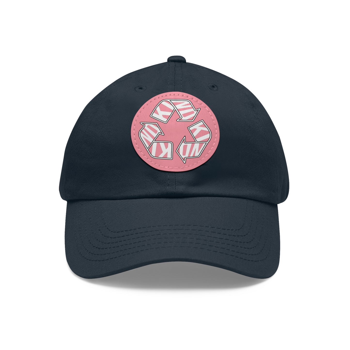 KIND Dad Hat with Leather Patch, Motivational Baseball Cap, Stylish Sun Hat