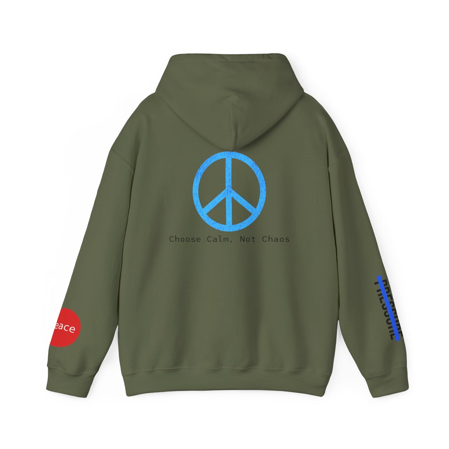 Peace Over Pressure Unisex Heavy Blend Hooded Sweatshirt