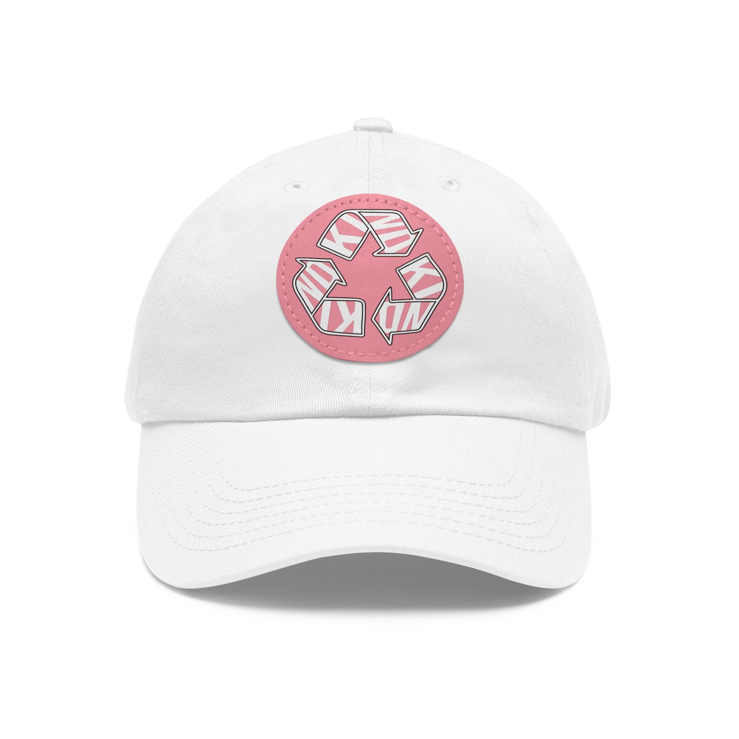 KIND Dad Hat with Leather Patch, Motivational Baseball Cap, Stylish Sun Hat
