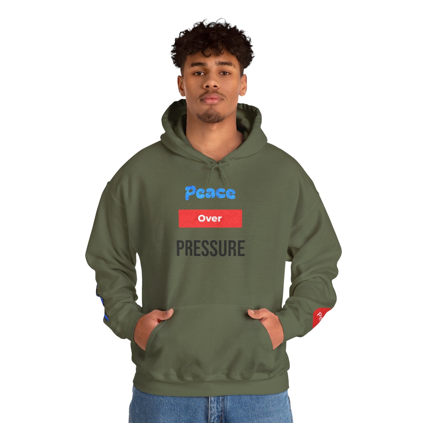 Peace Over Pressure Unisex Heavy Blend Hooded Sweatshirt