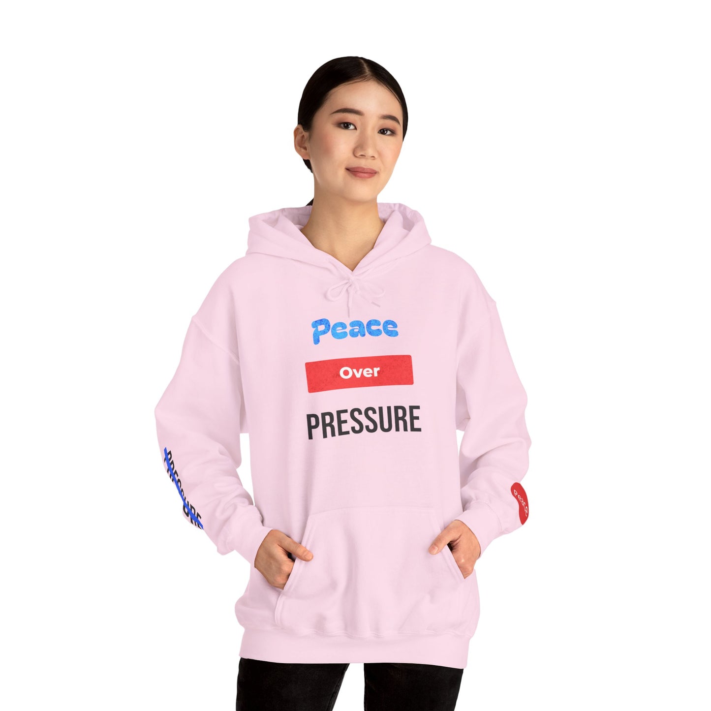 Peace Over Pressure Unisex Heavy Blend Hooded Sweatshirt