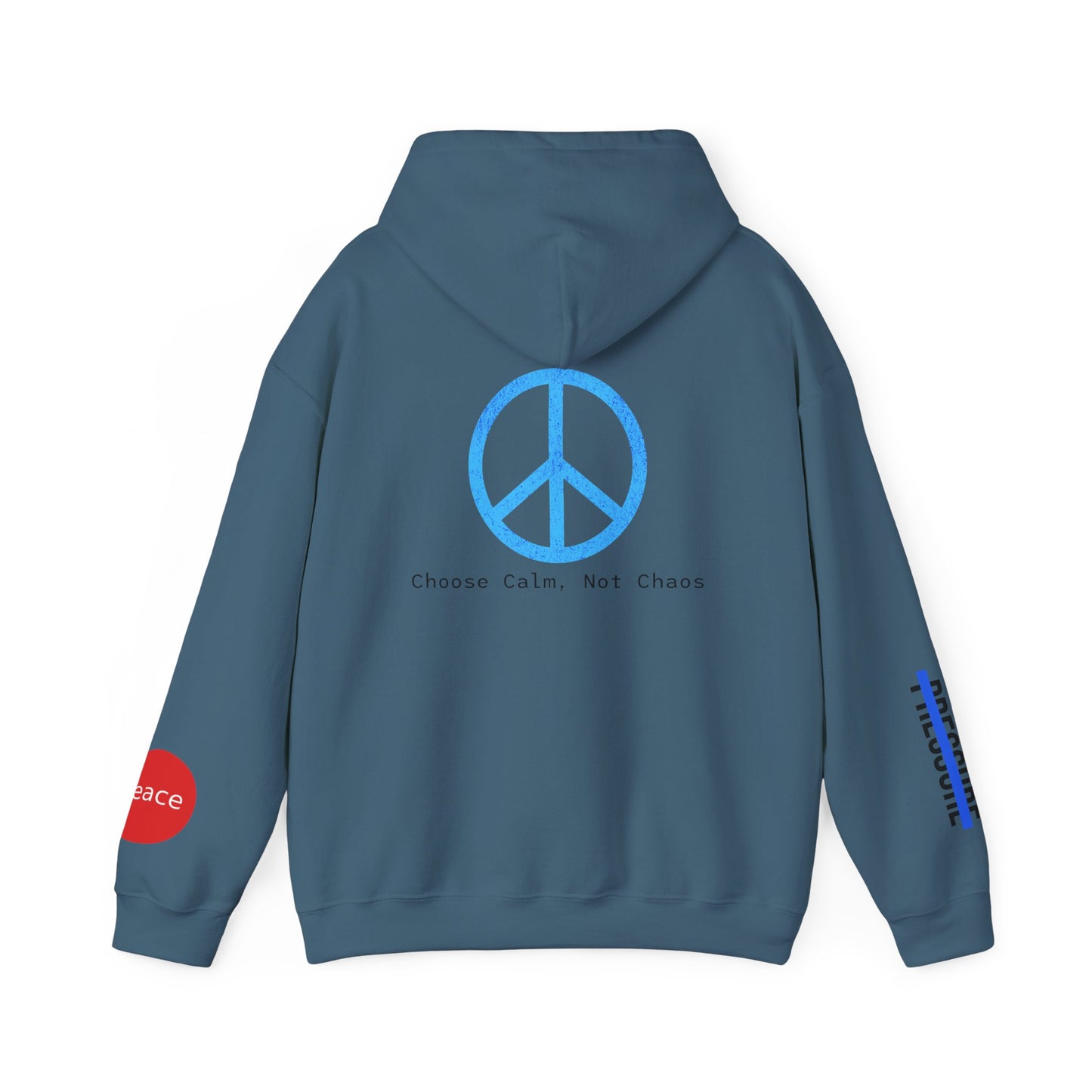 Peace Over Pressure Unisex Heavy Blend Hooded Sweatshirt