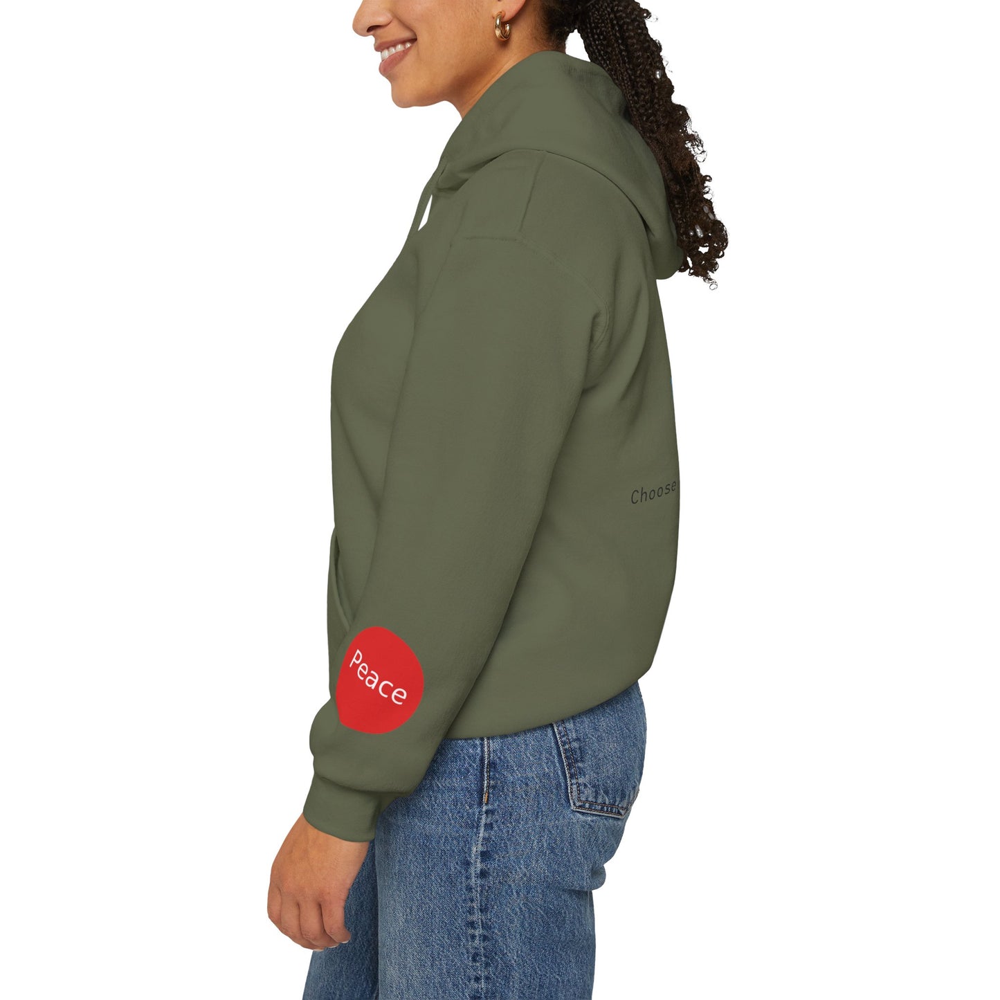 Peace Over Pressure Unisex Heavy Blend Hooded Sweatshirt