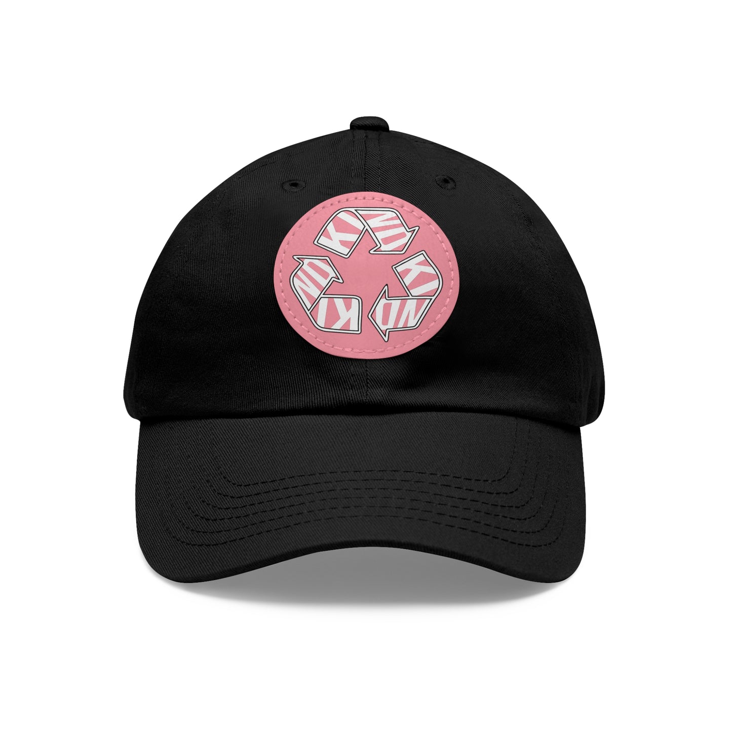 KIND Dad Hat with Leather Patch, Motivational Baseball Cap, Stylish Sun Hat
