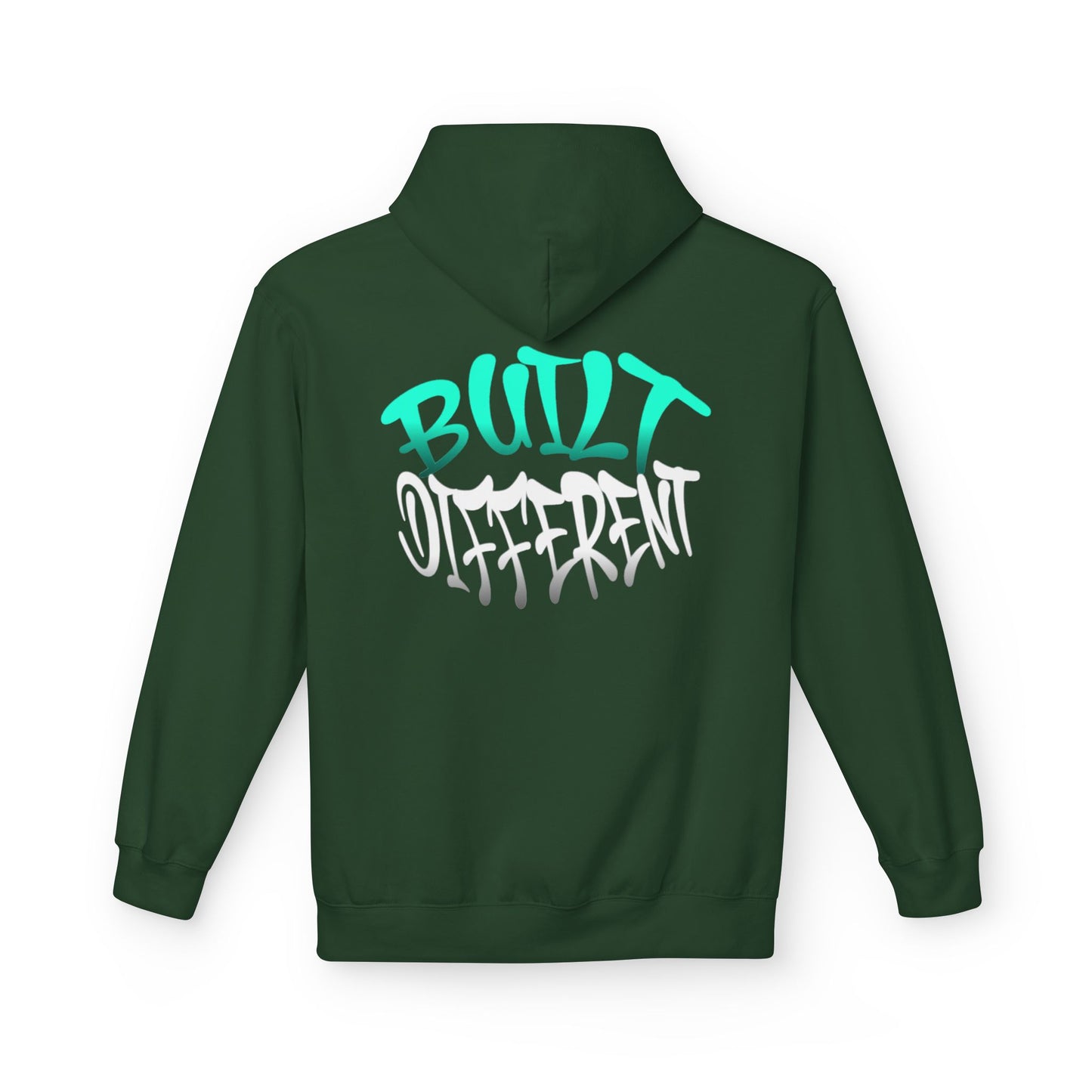 Built Different Hoodie - Unisex Midweight Softstyle Fleece Hoodie, Casual Wear, Gift for Him, Gift for Her, Streetwear, Everyday Comfort