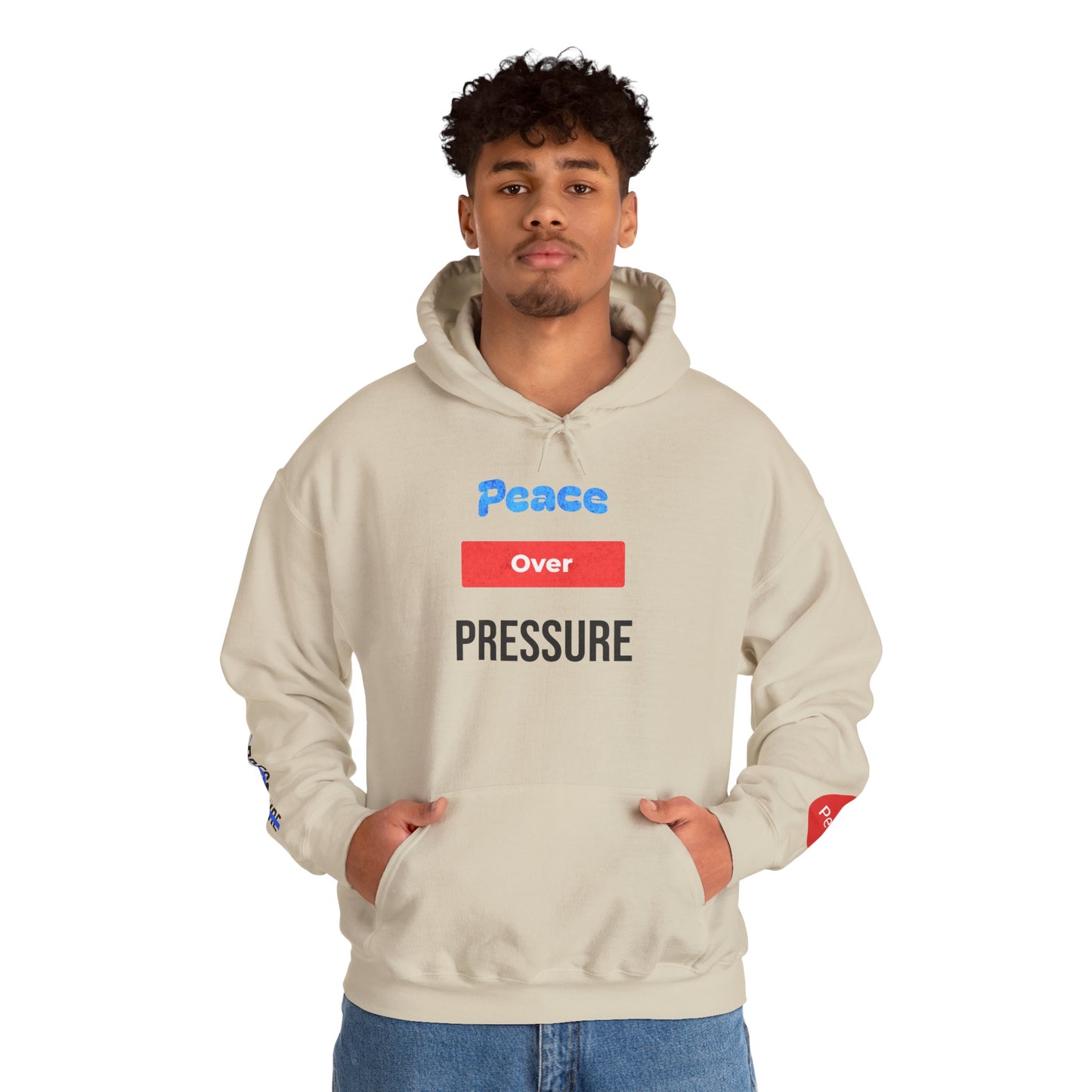 Peace Over Pressure Unisex Heavy Blend Hooded Sweatshirt