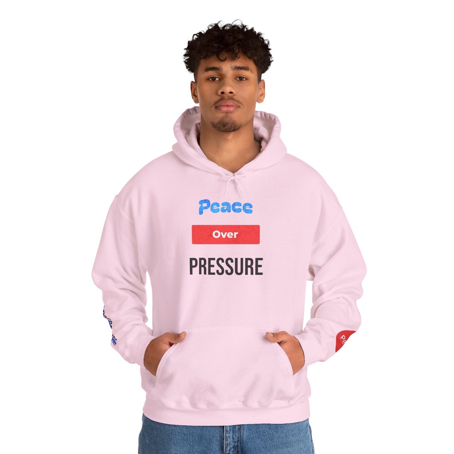 Peace Over Pressure Unisex Heavy Blend Hooded Sweatshirt