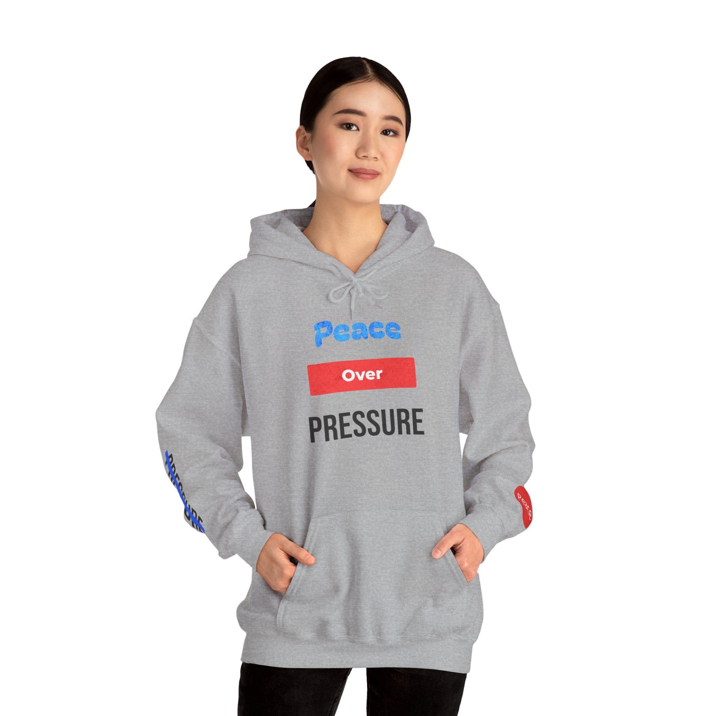 Peace Over Pressure Unisex Heavy Blend Hooded Sweatshirt