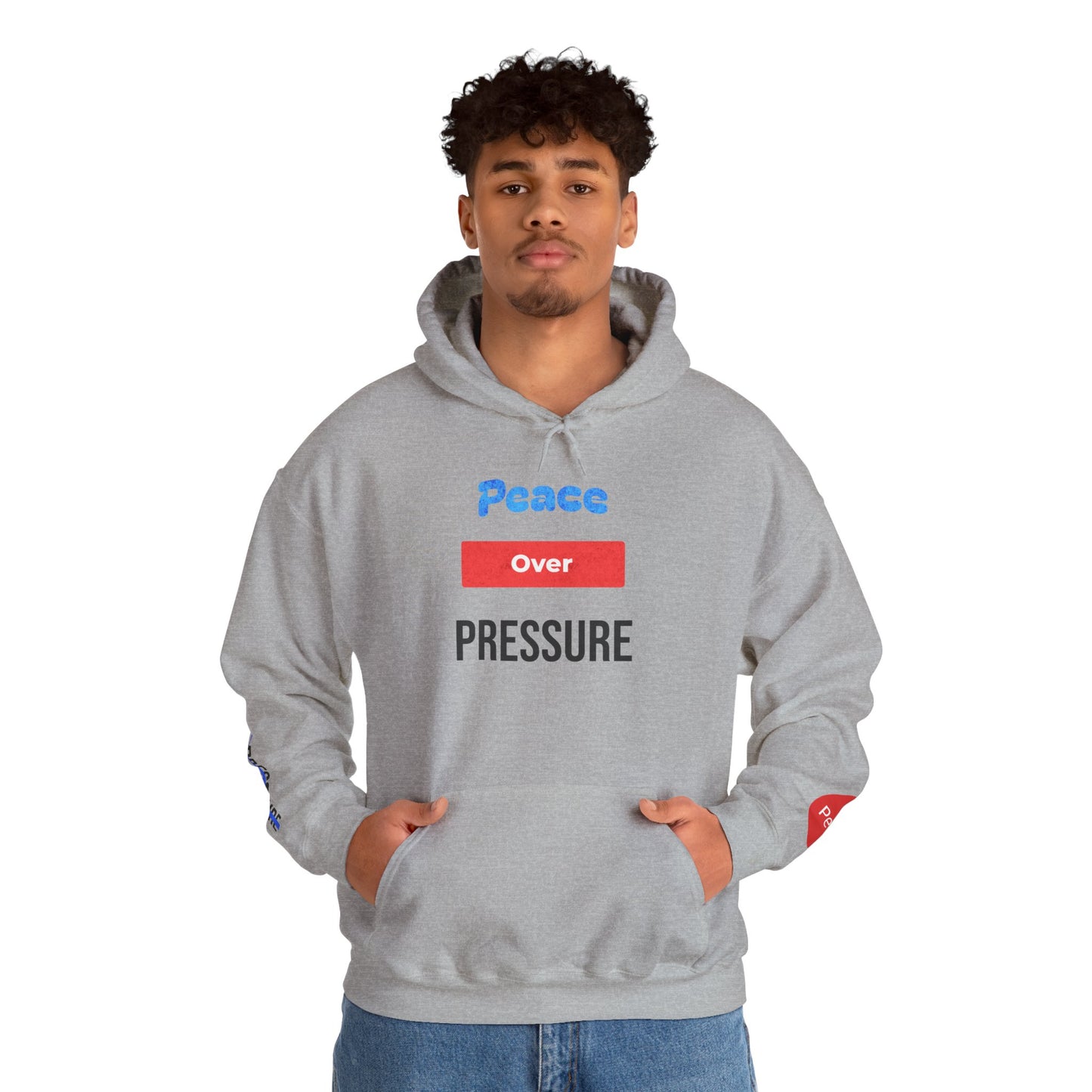 Peace Over Pressure Unisex Heavy Blend Hooded Sweatshirt