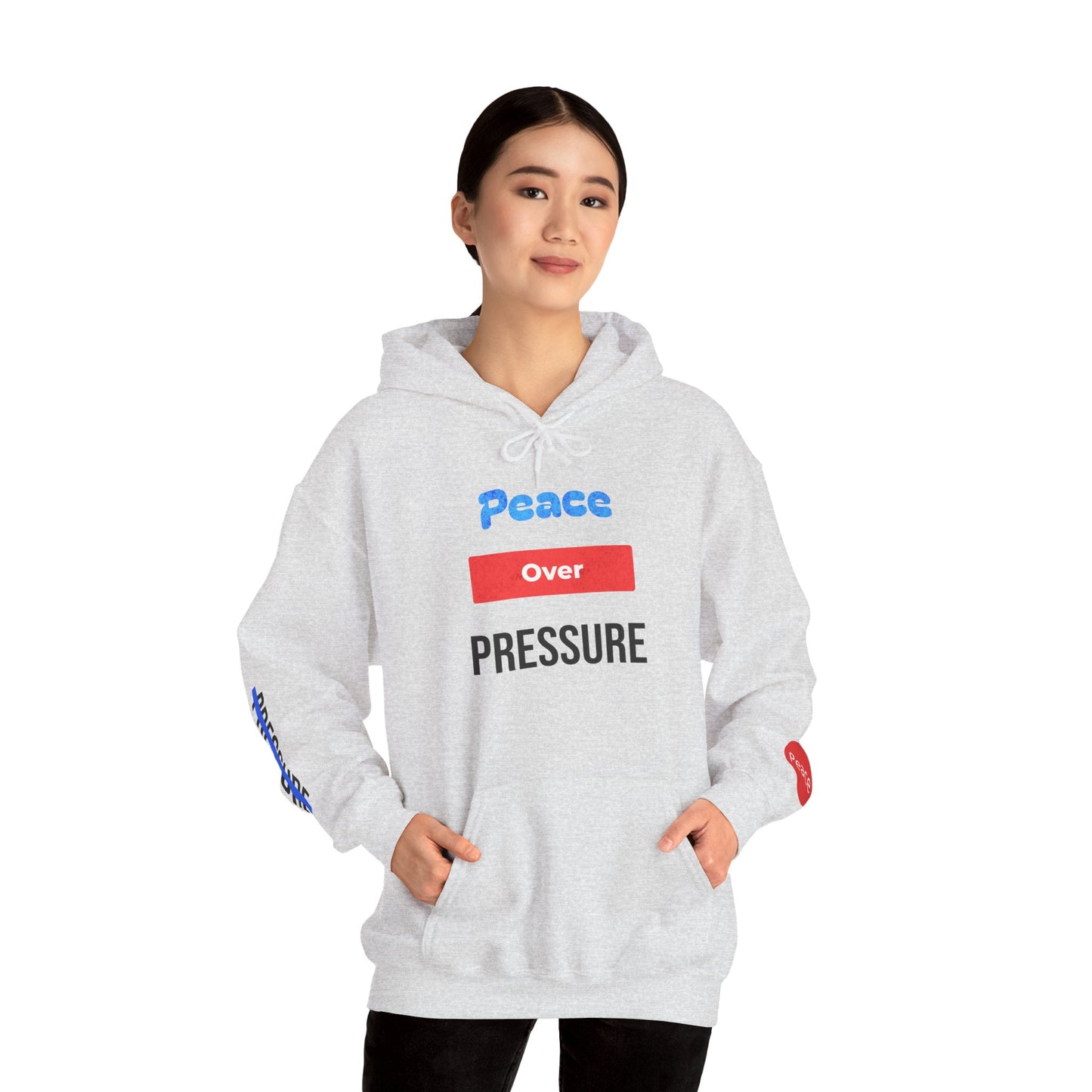 Peace Over Pressure Unisex Heavy Blend Hooded Sweatshirt