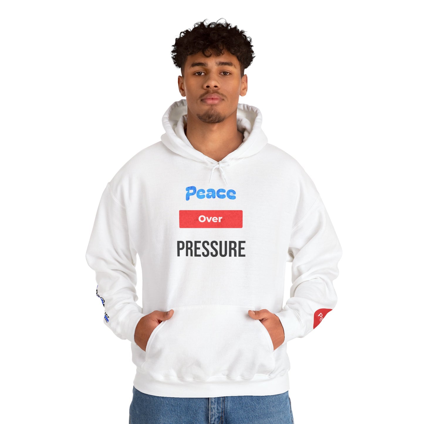 Peace Over Pressure Unisex Heavy Blend Hooded Sweatshirt