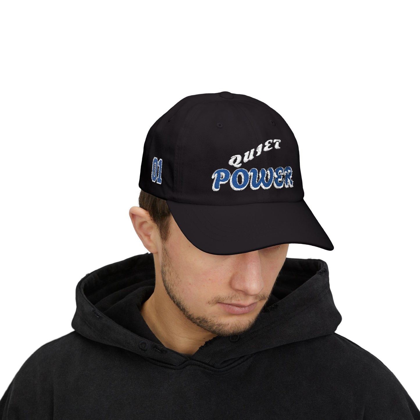 Dad Cap — 'Quiet Power' Embroidered Baseball Hat
