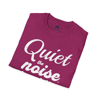 Motivational Quote Unisex T-Shirt - Quiet the Noise, Trust the Timing