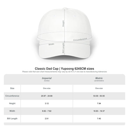 Quiet Power Embroidered Dad Cap