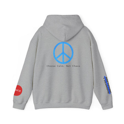 Peace Over Pressure Unisex Heavy Blend Hooded Sweatshirt