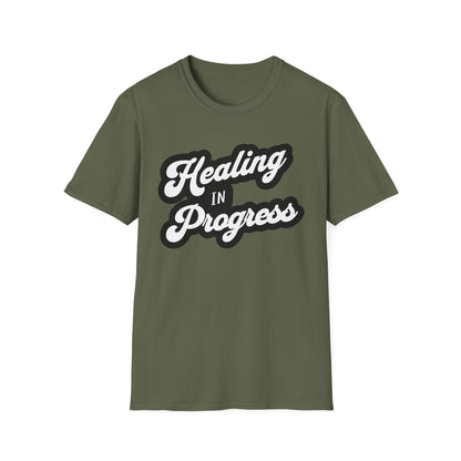 Healing in Progress T-Shirt, Inspirational Tee