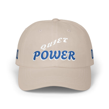 Quiet Power Embroidered Dad Cap