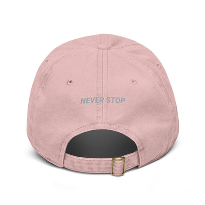 Believe Create Repeat Washed Baseball Cap