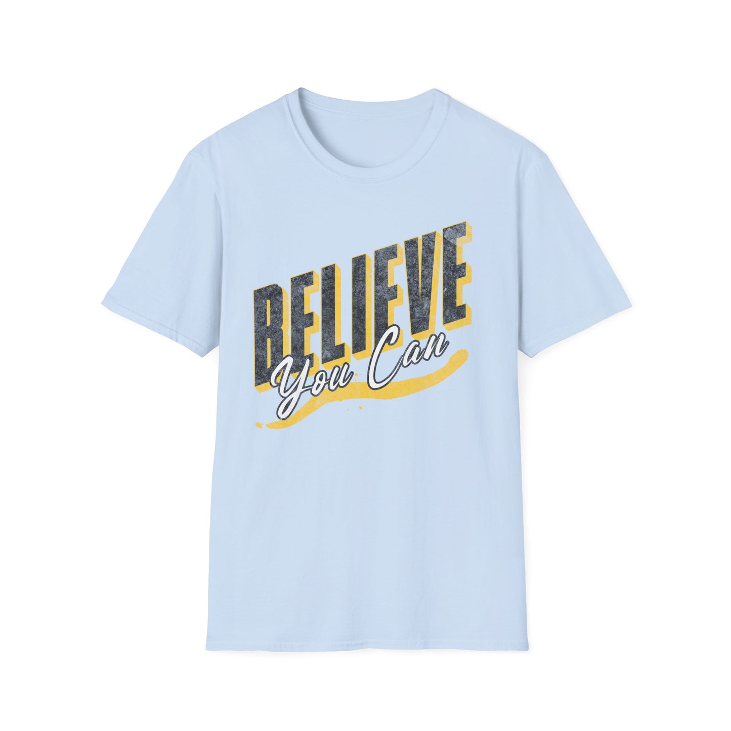 Believe you can T-Shirt, Motivational Tee, Unisex Graphic Shirt, Gift, Casual Wear, Summer Fashion