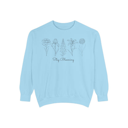 Stay Blooming Floral Crewneck Sweatshirt