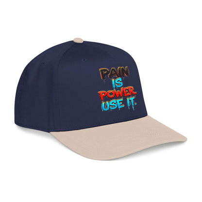 Pain Is Power Motivational Baseball Cap