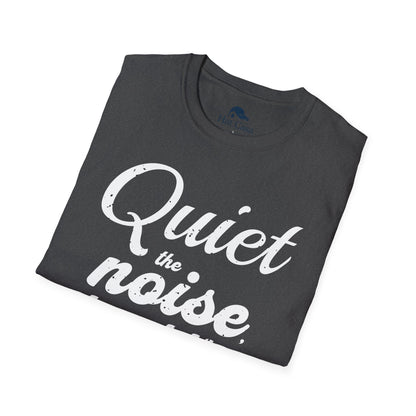 Motivational Quote Unisex T-Shirt - Quiet the Noise, Trust the Timing