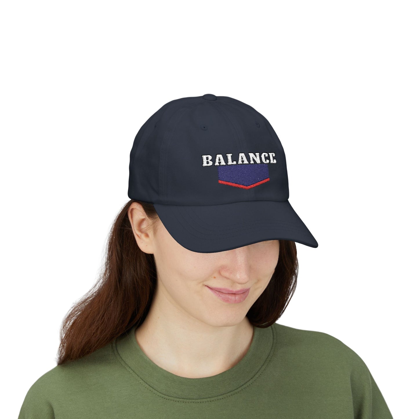 Balance Embroidered Dad Cap