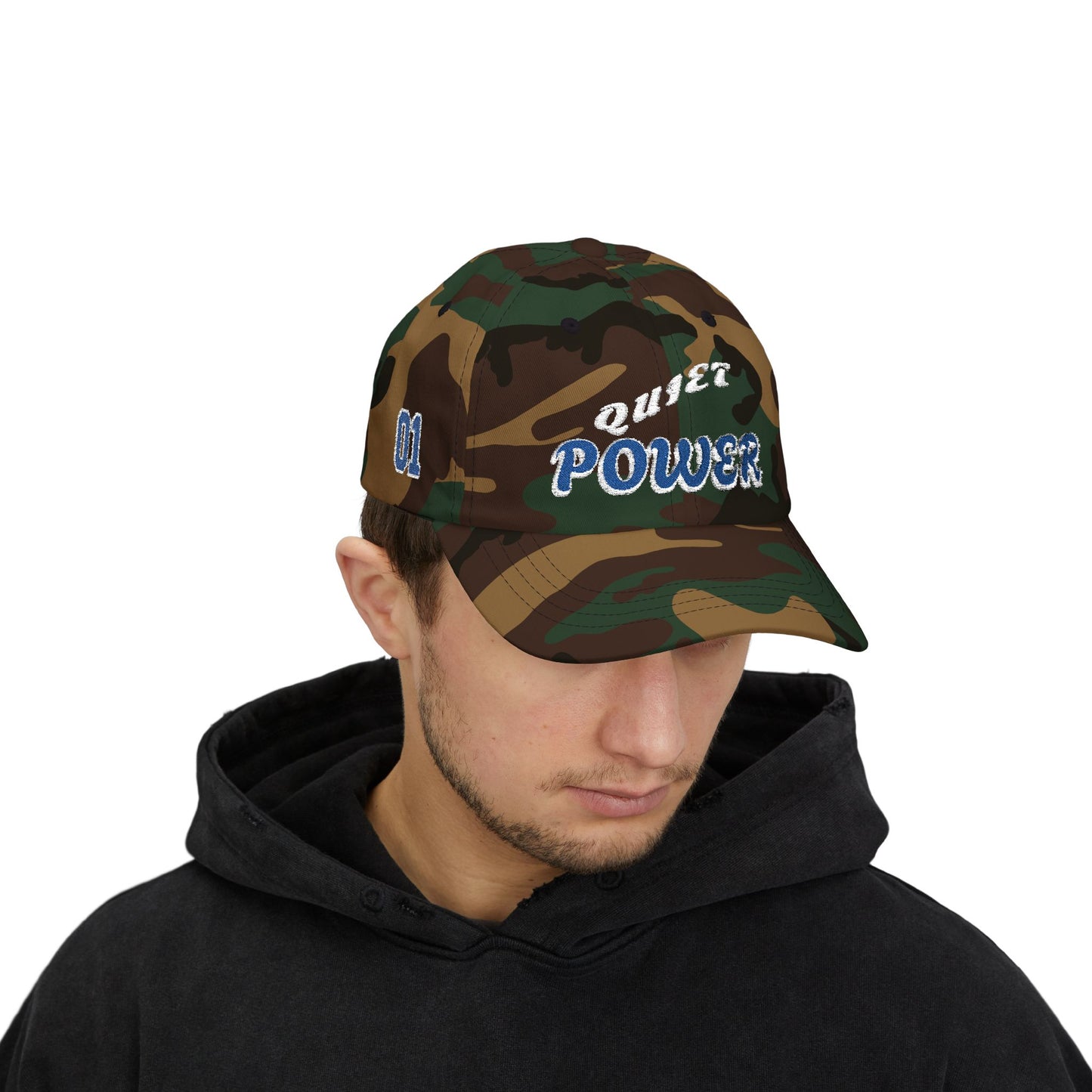 Dad Cap — 'Quiet Power' Embroidered Baseball Hat