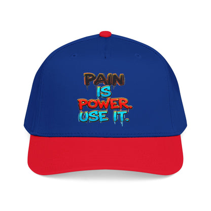 Pain Is Power Motivational Baseball Cap