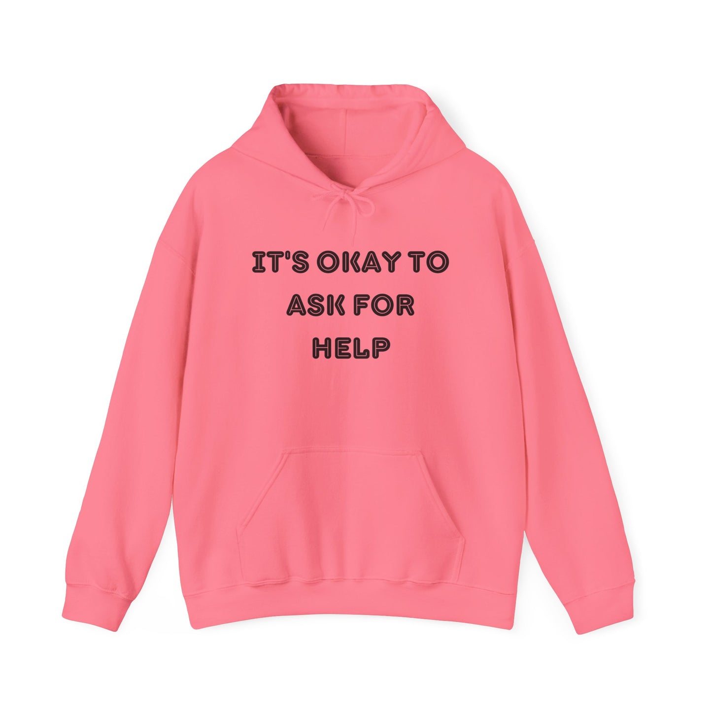 It's okay to ask for help Unisex Heavy Blend Hooded