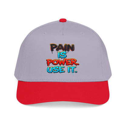 Pain Is Power Motivational Baseball Cap