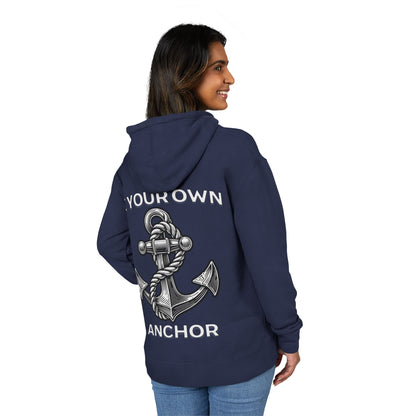 Be Your Anchor Hoodie - Unisex French Terry Pullover, Cozy Gift for Sailors, Nautical Theme, Motivational Apparel