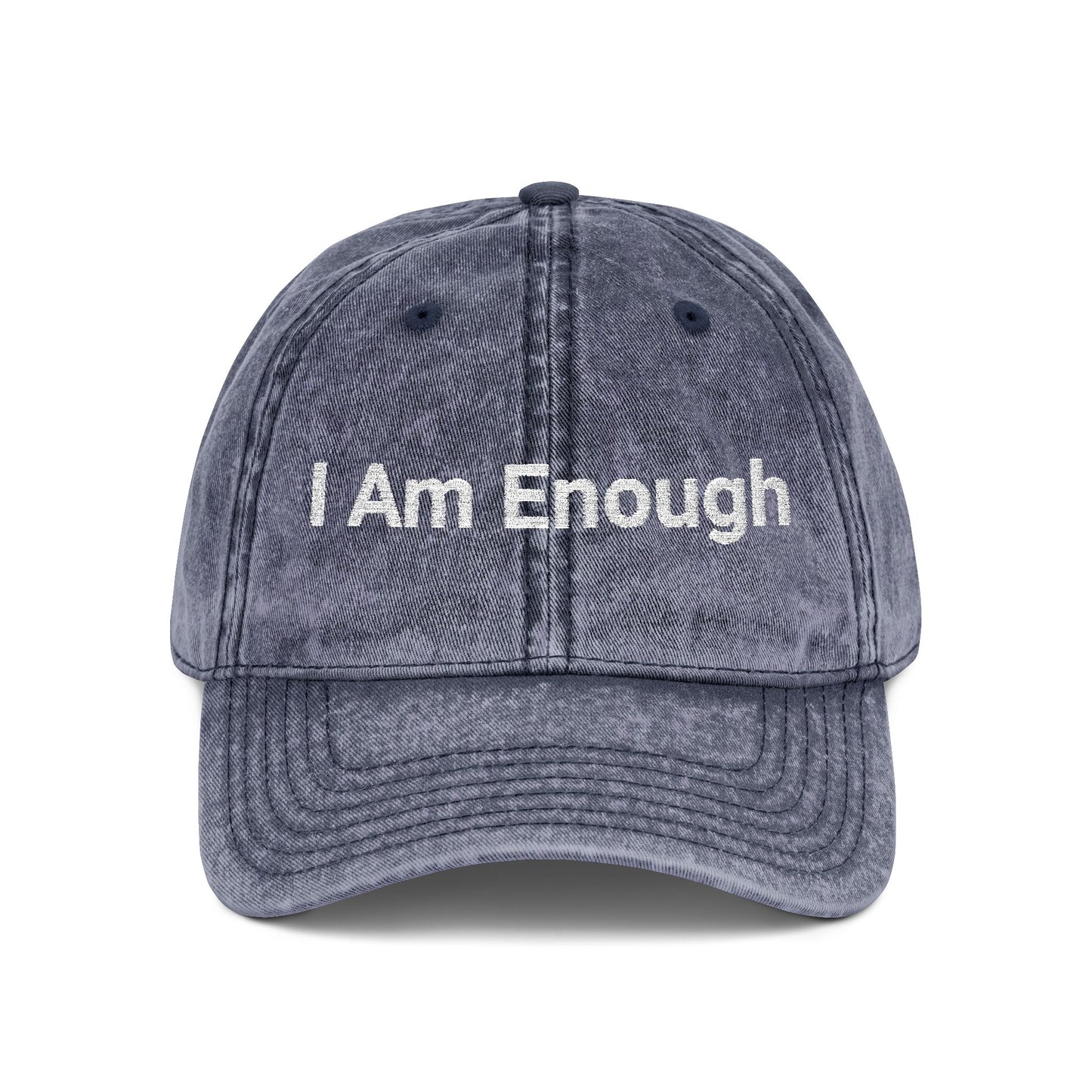 Embroidered Cap - Inspirational Vintage Hat