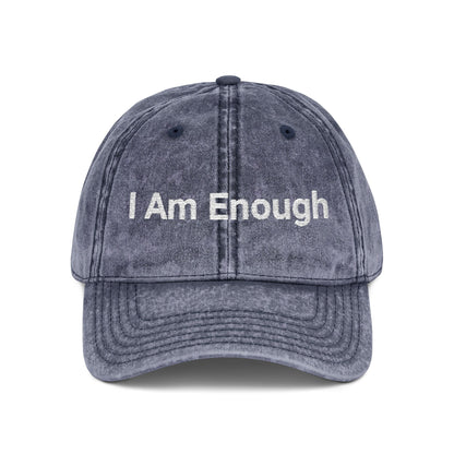 Embroidered Cap - Inspirational Vintage Hat